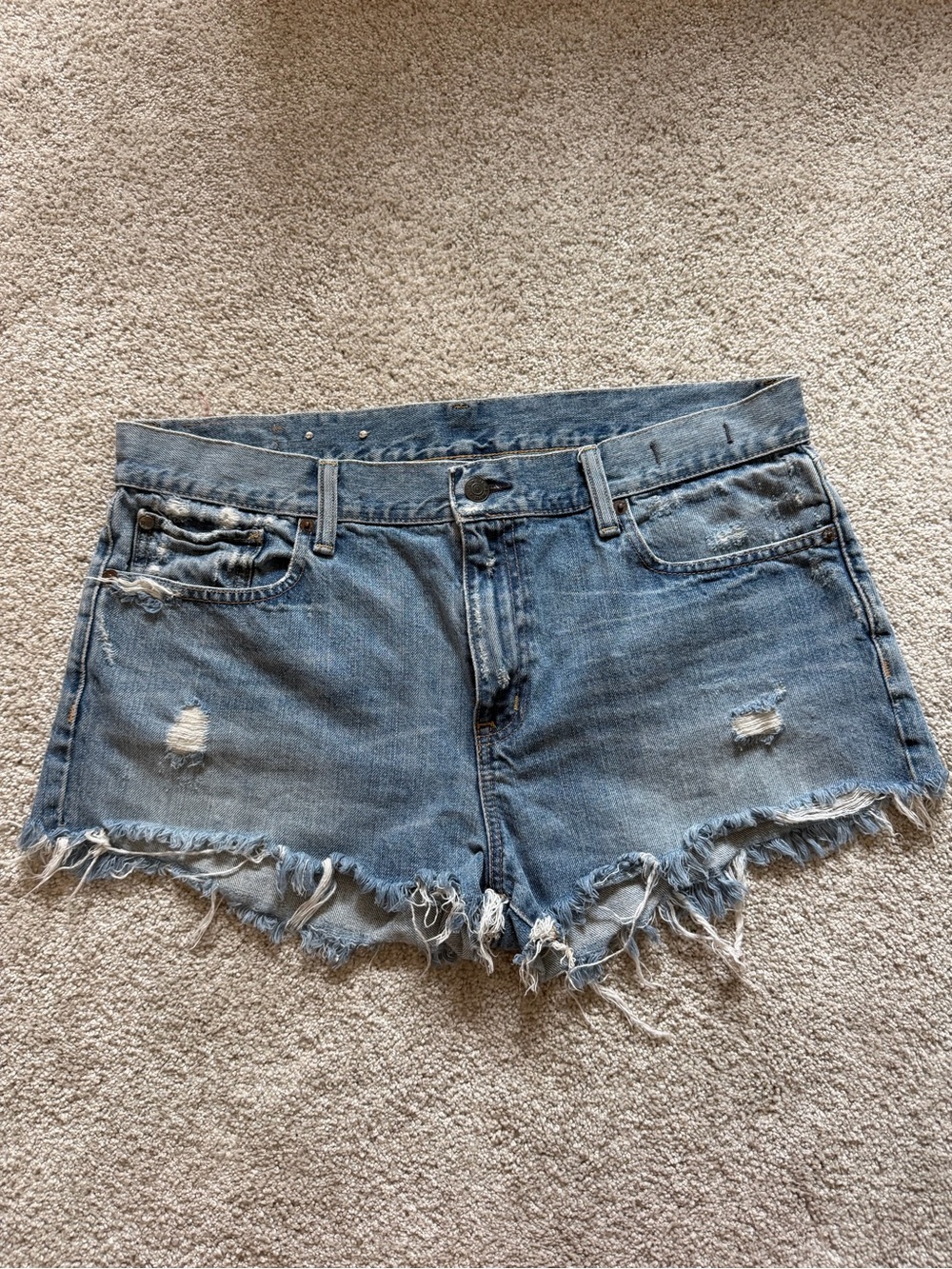 Ralph Lauren - 90s “Boyfriend Cut-Off” jean shorts
